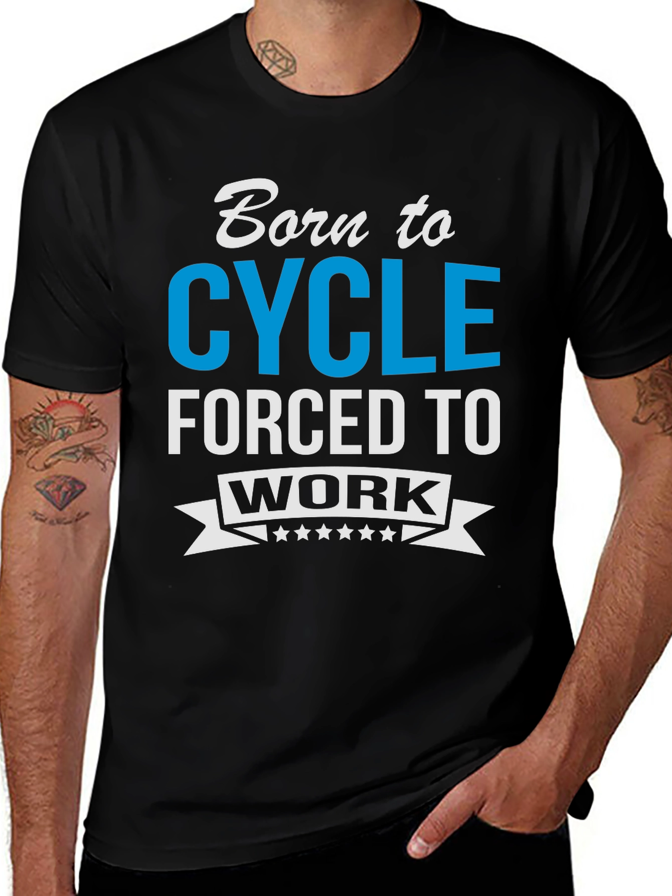 Born to Cycle T-Shirt - Funny Cycling Tee