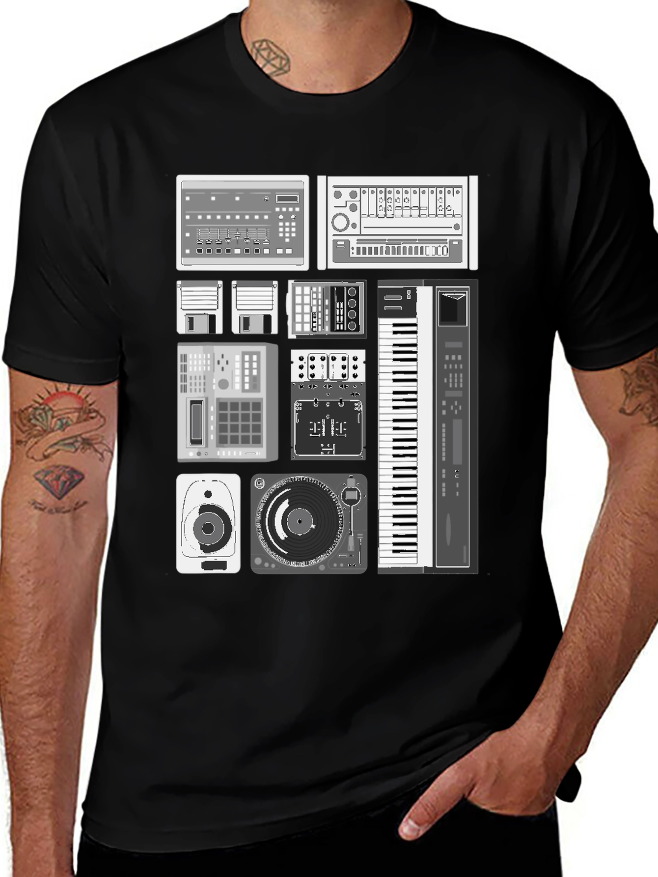 Music Producer T-Shirt - Electronic Music Gear