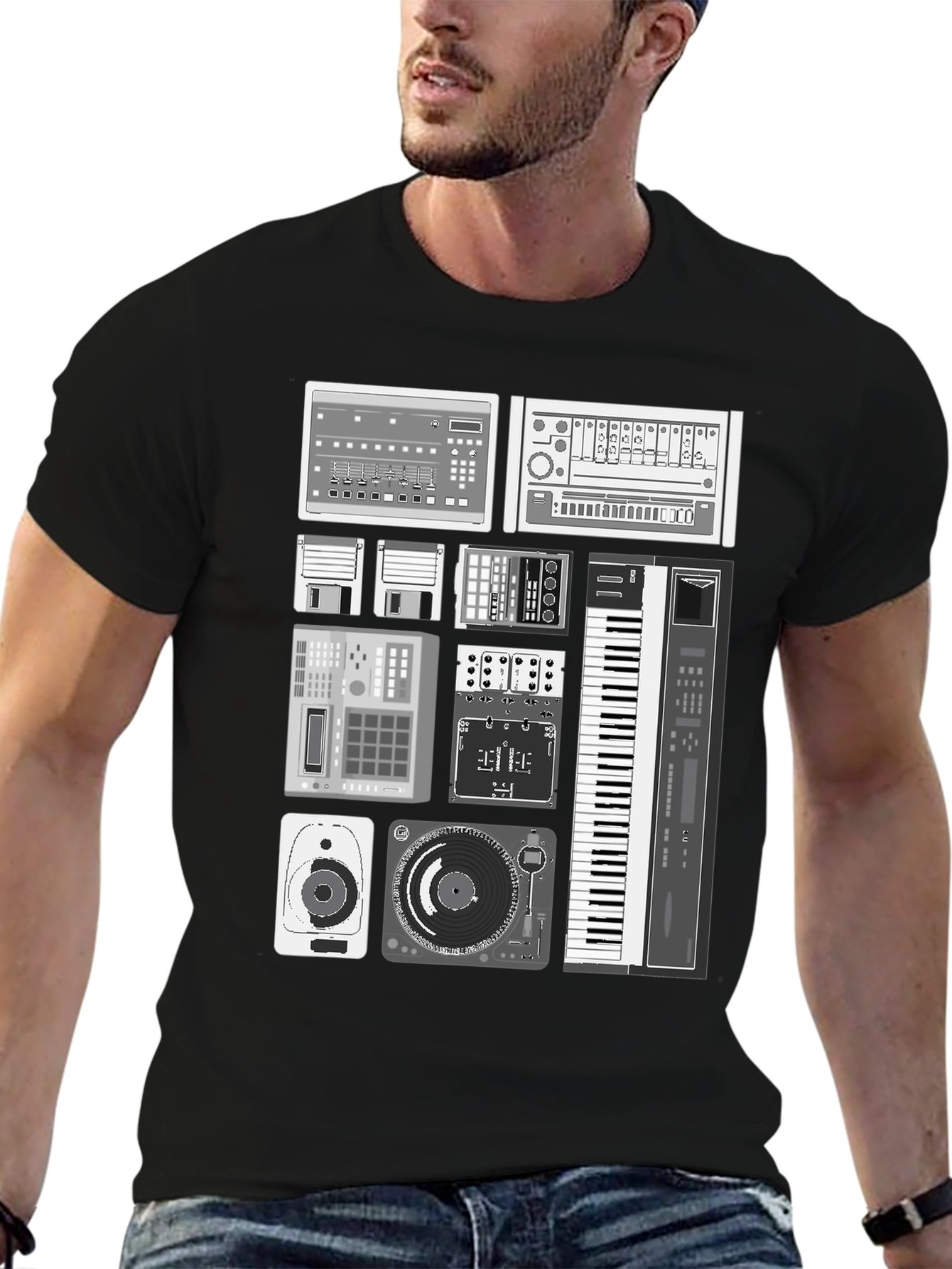 Music Producer T-Shirt - Electronic Music Gear