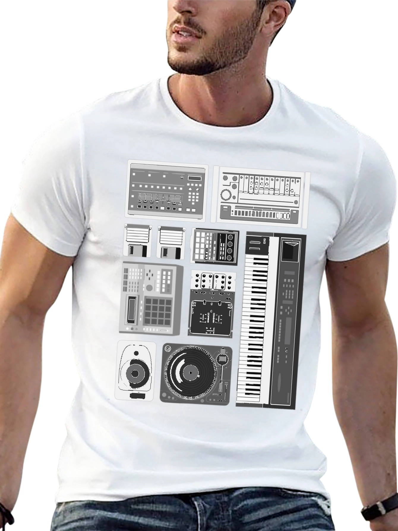 Music Producer T-Shirt - Electronic Music Gear
