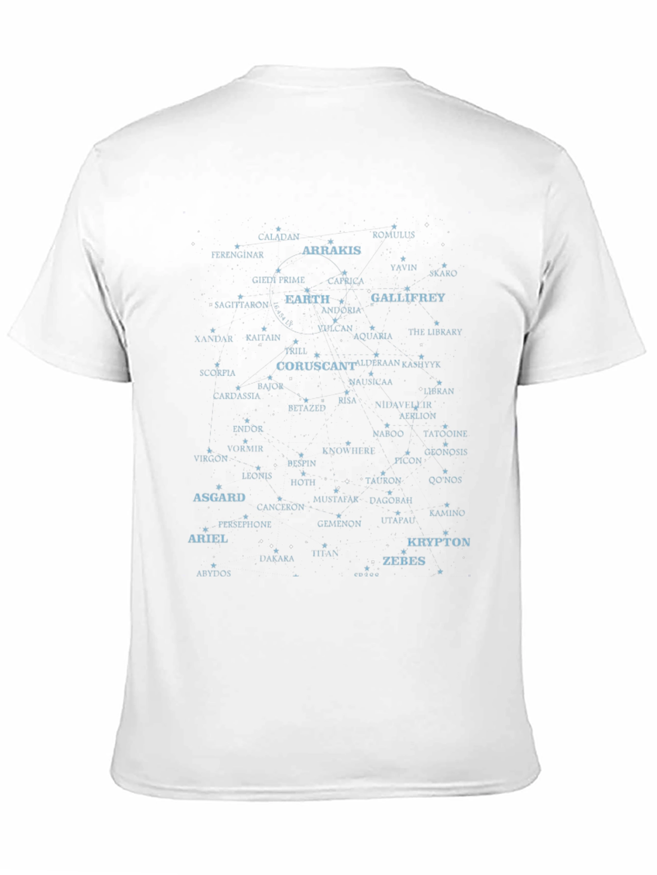 Sci-Fi Worlds Constellation T-Shirt