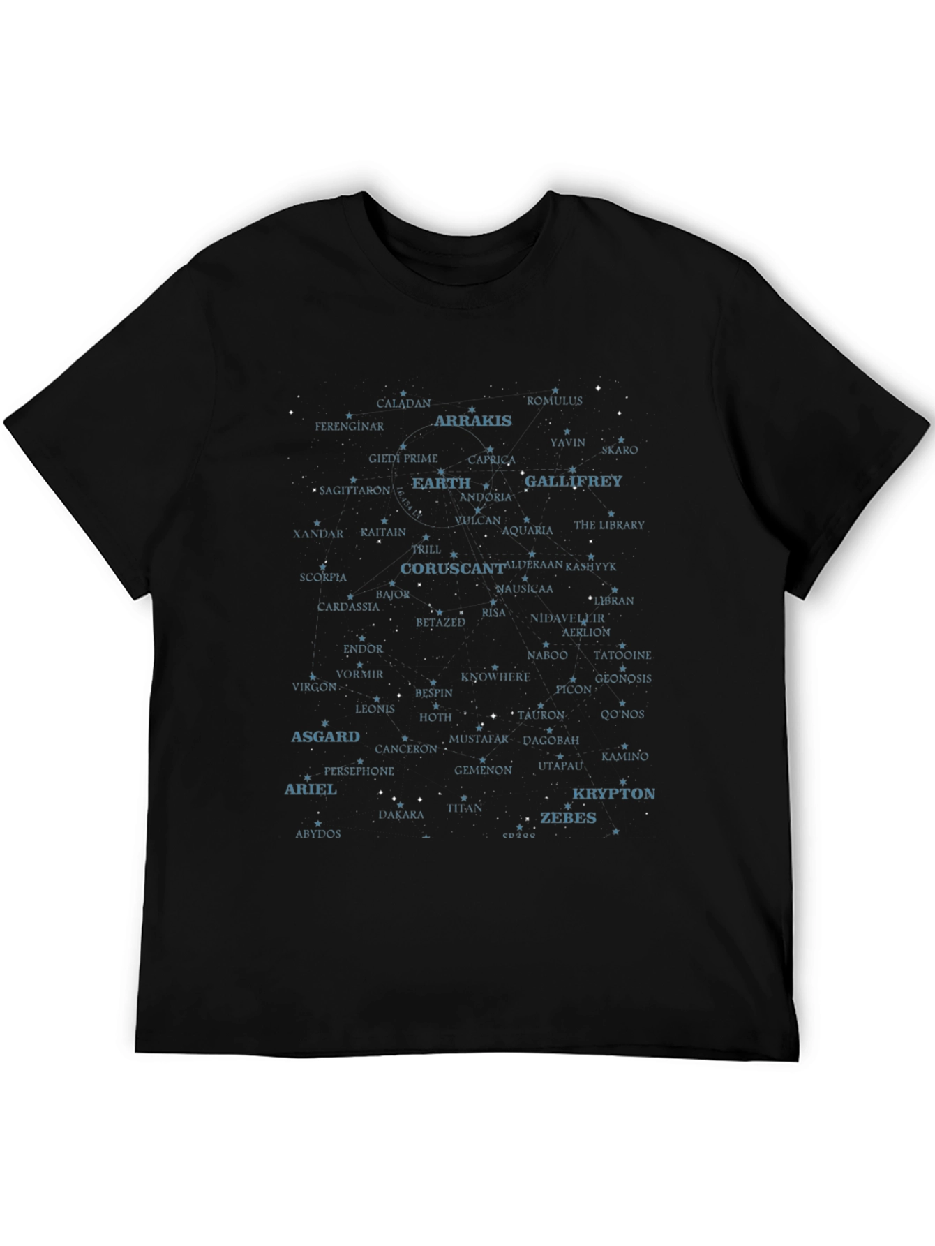 Sci-Fi Worlds Constellation T-Shirt