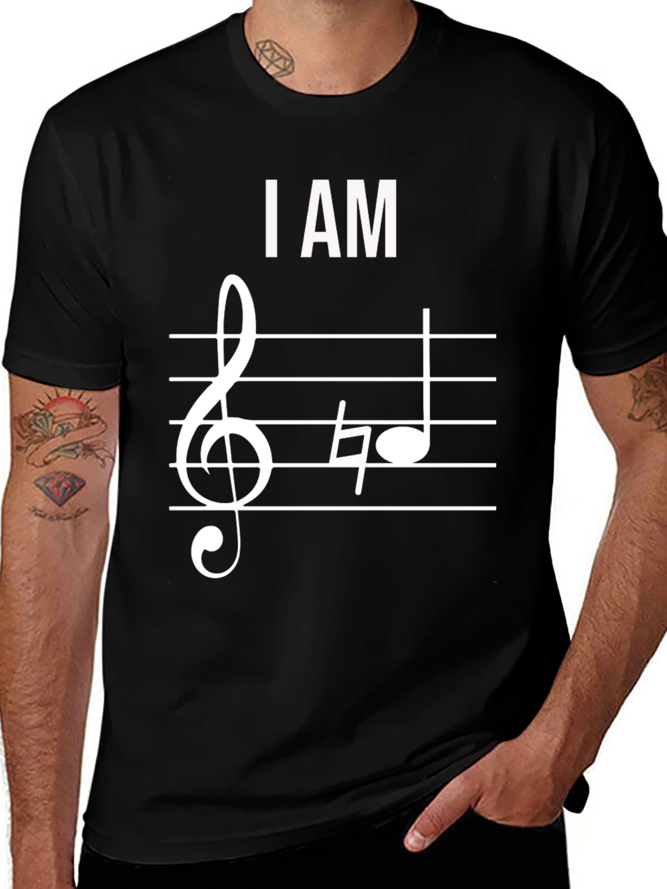 I Am Treble T-Shirt - Music Lover Tee