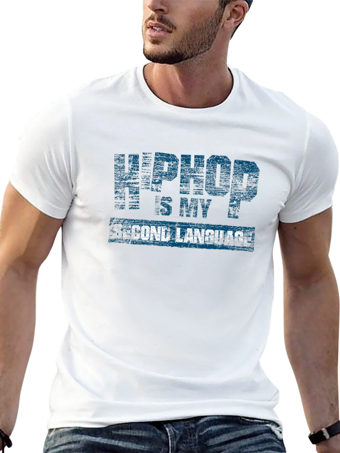 Hip Hop Second Language Graphic Tee