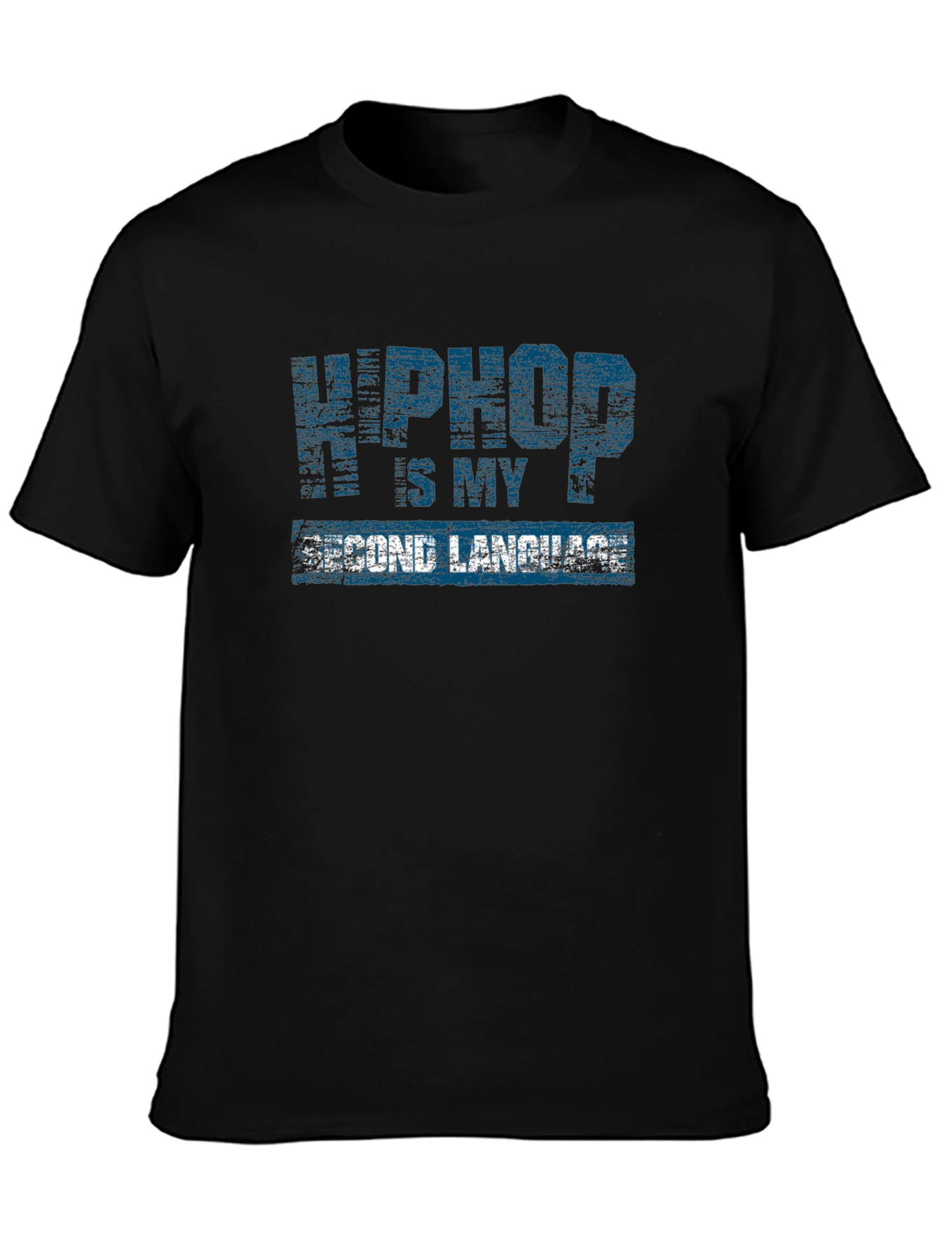 Hip Hop Second Language Graphic Tee