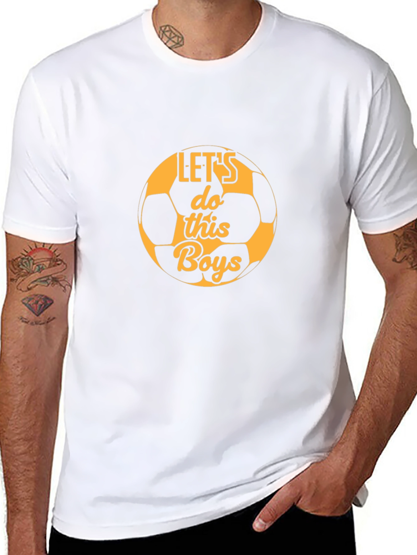 Lets Do This Boys Black T-Shirt