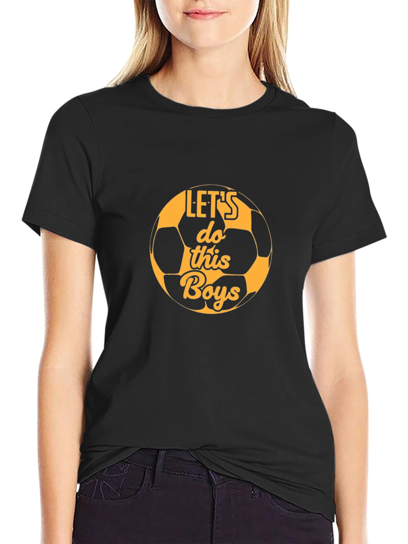 Lets Do This Boys Black T-Shirt