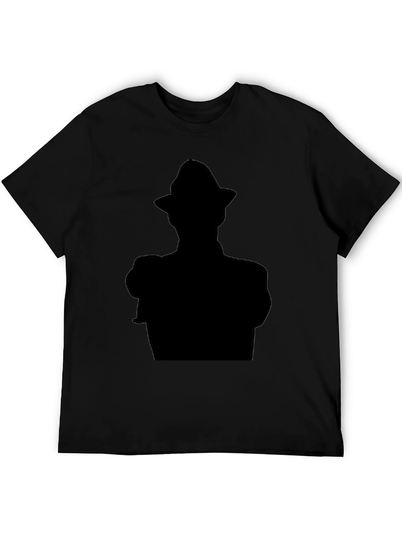 Shadow Silhouette Graphic Tee - Classic Black T-Shirt