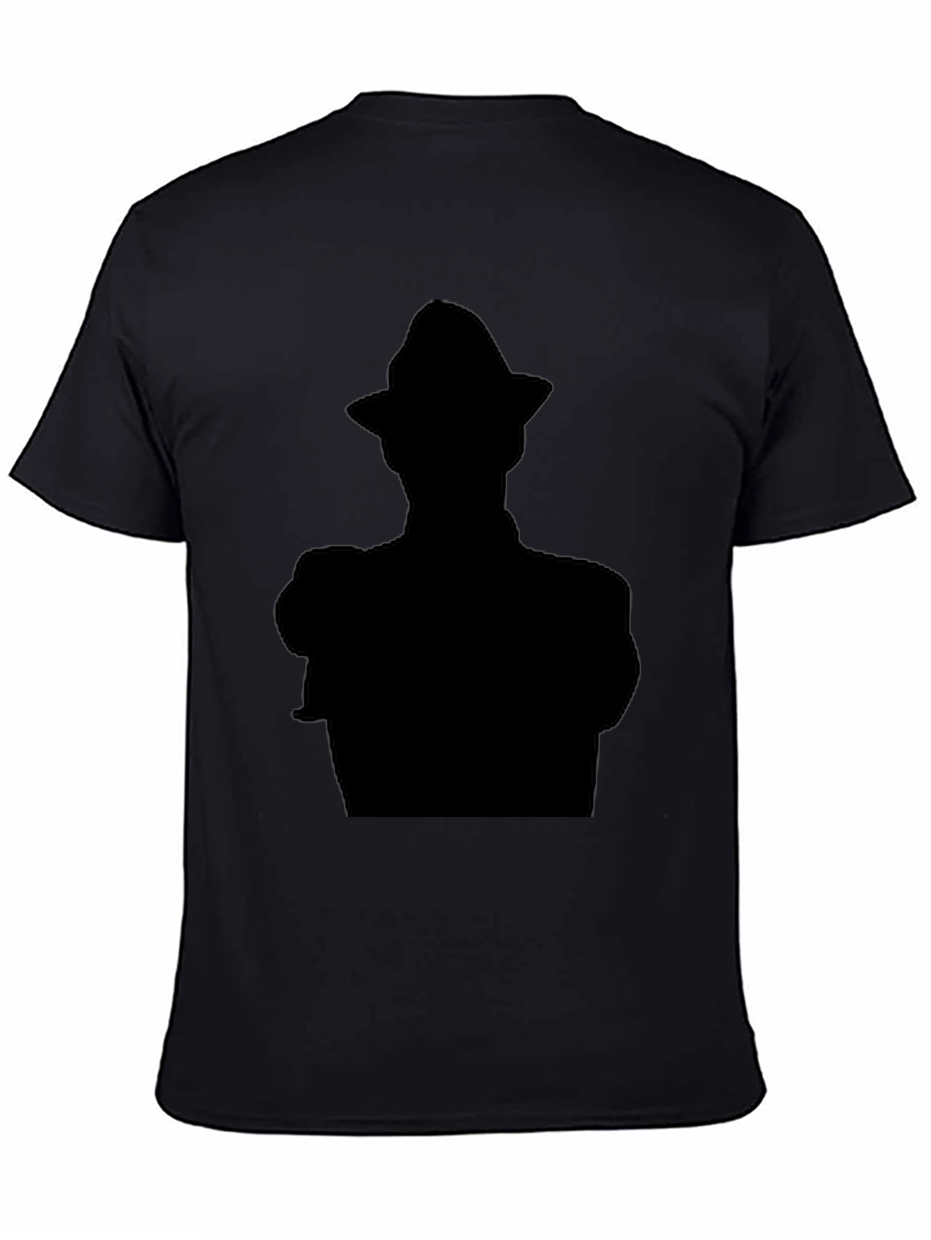 Shadow Silhouette Graphic Tee - Classic Black T-Shirt