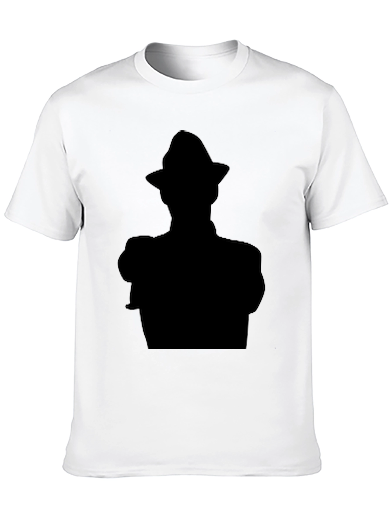 Shadow Silhouette Graphic Tee - Classic Black T-Shirt