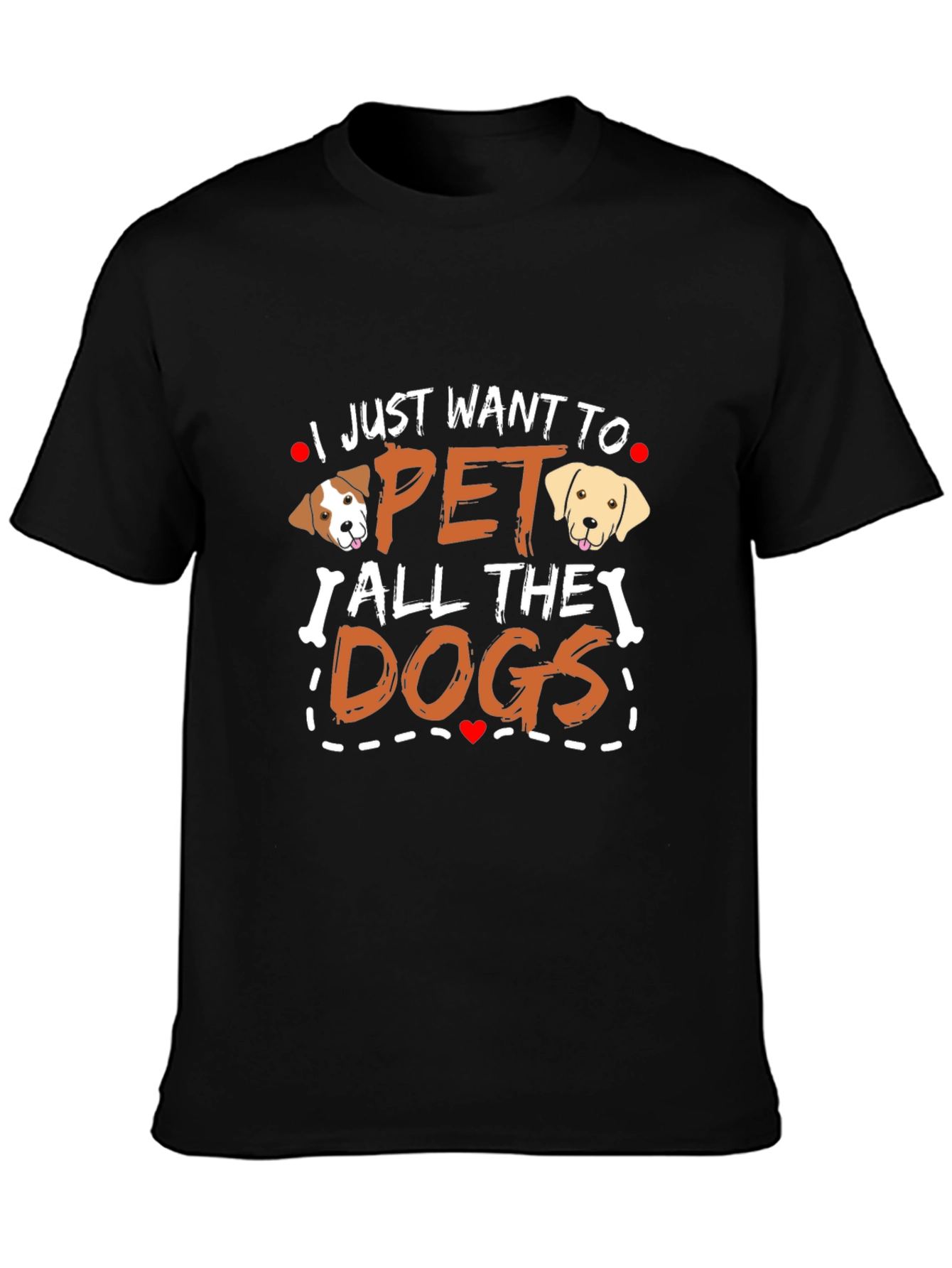I Just Want to Pet All the Dogs T-Shirt