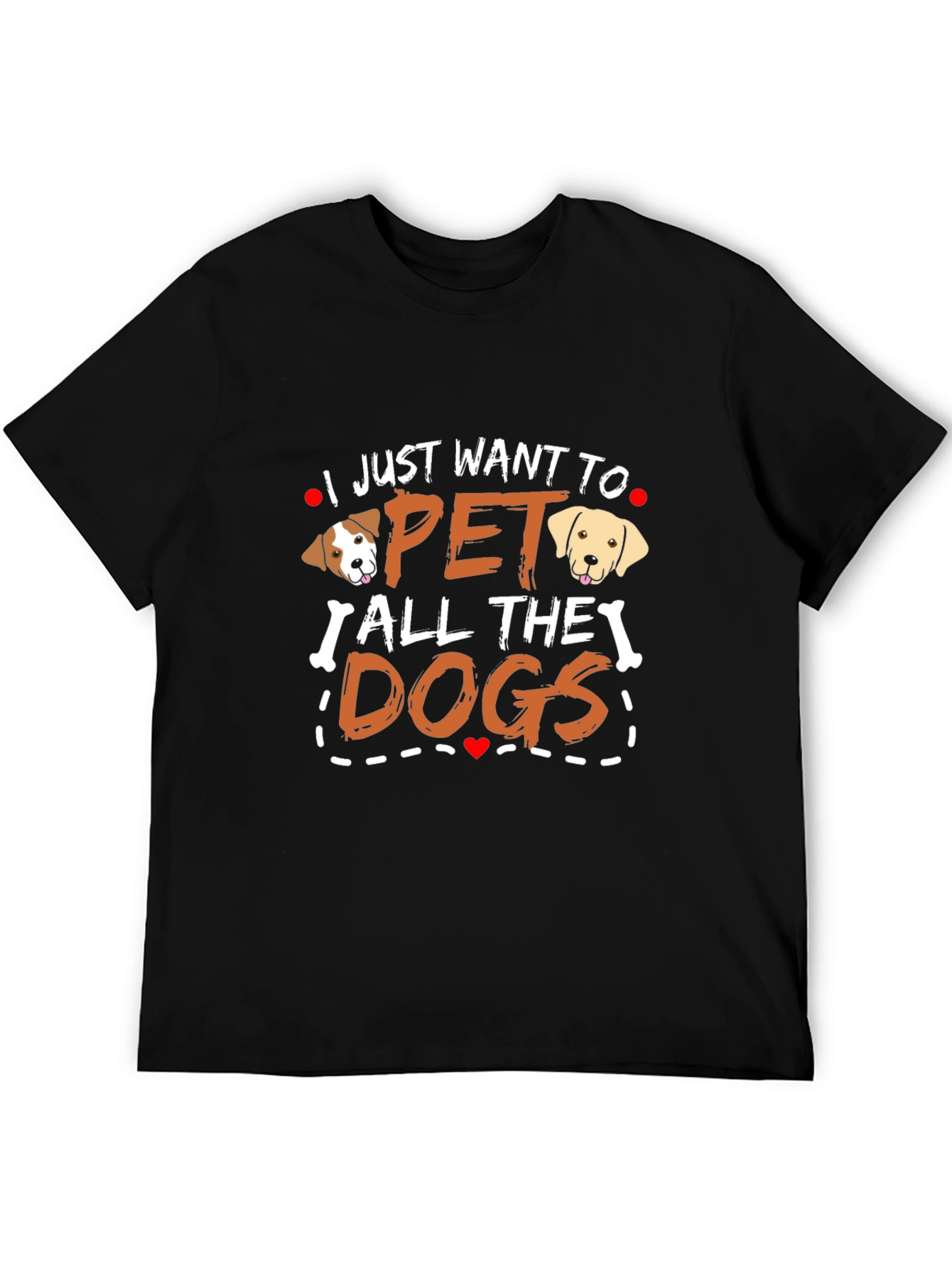 I Just Want to Pet All the Dogs T-Shirt