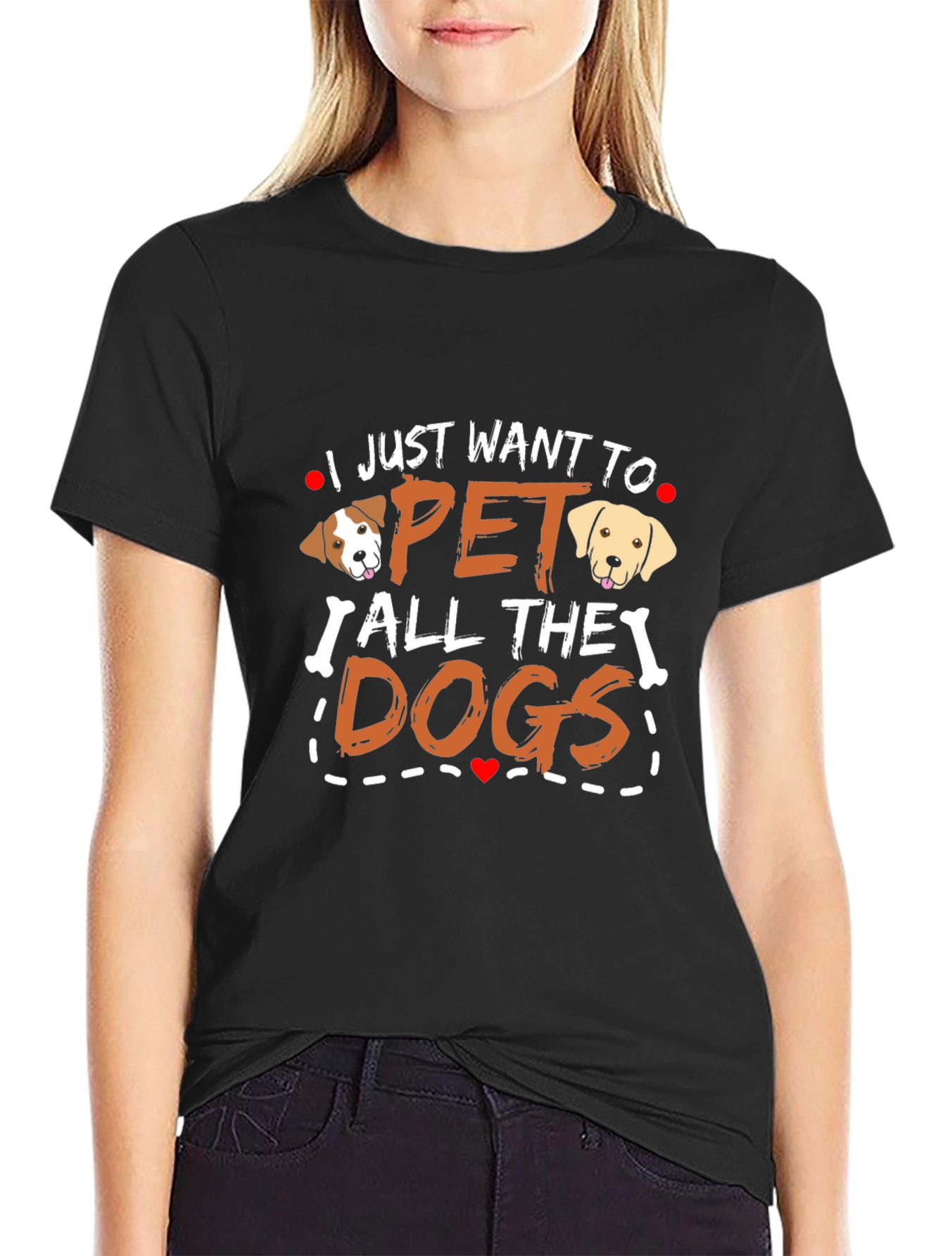 I Just Want to Pet All the Dogs T-Shirt