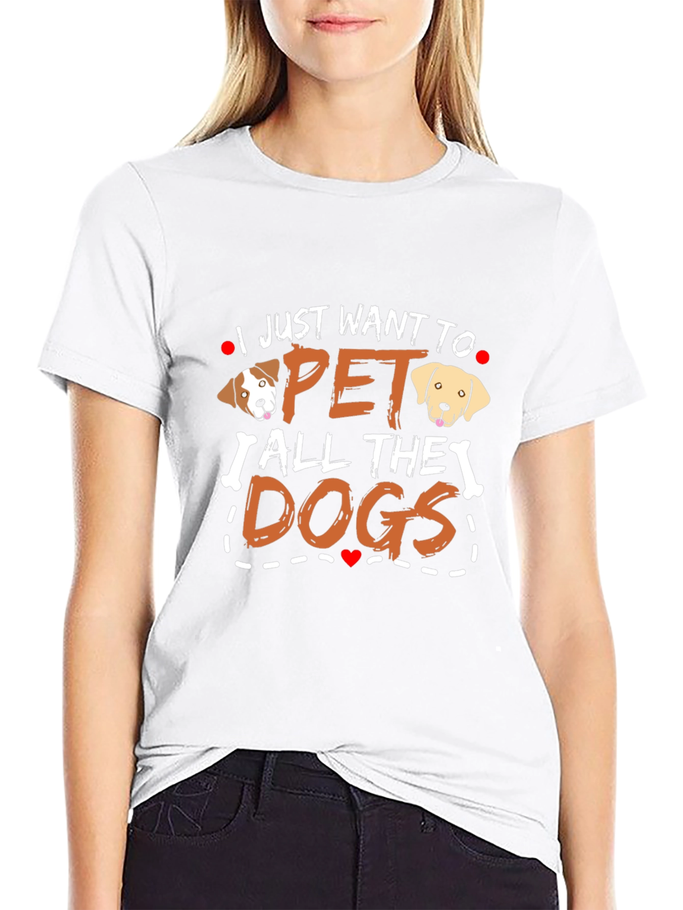 I Just Want to Pet All the Dogs T-Shirt