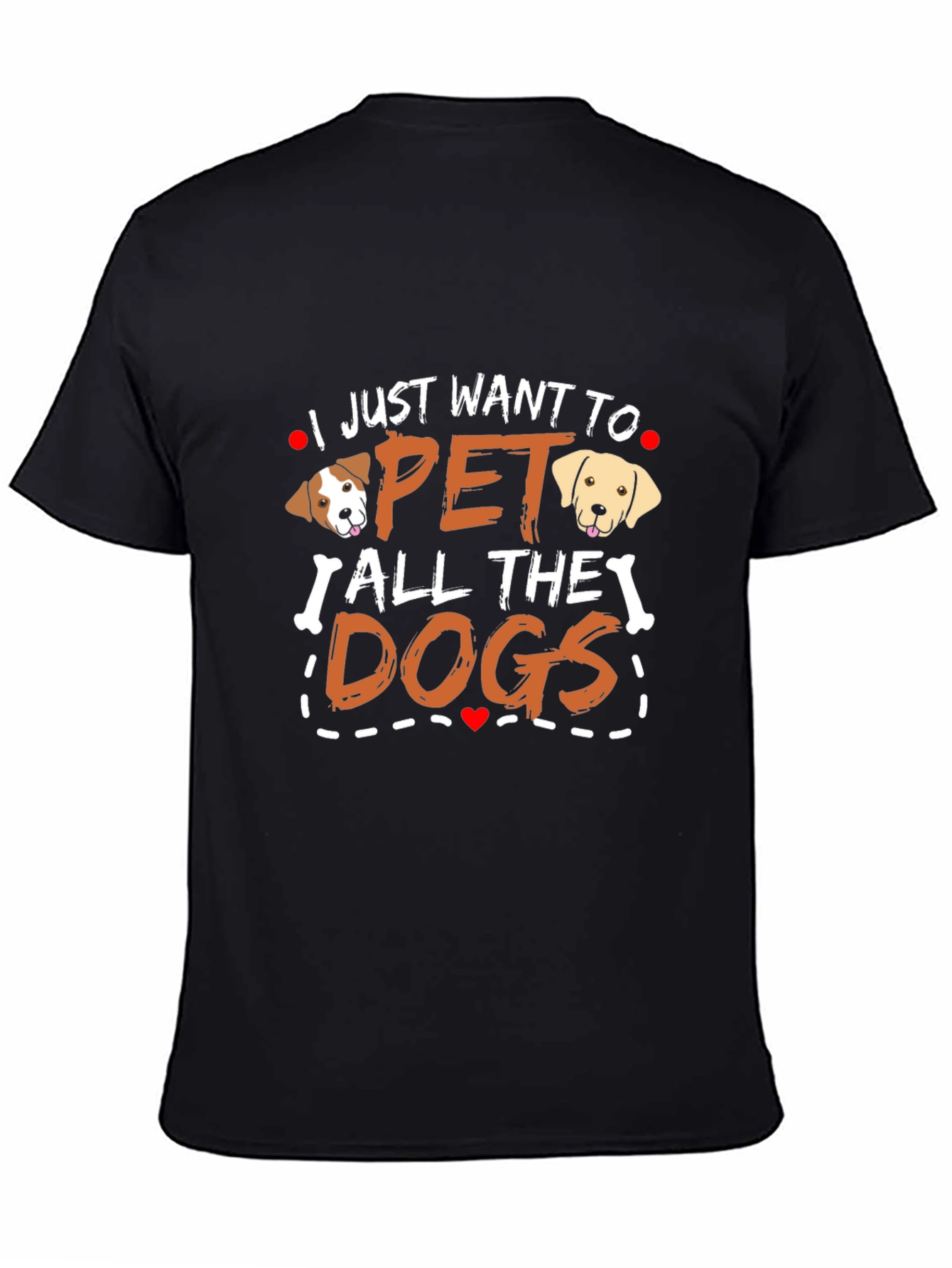 I Just Want to Pet All the Dogs T-Shirt
