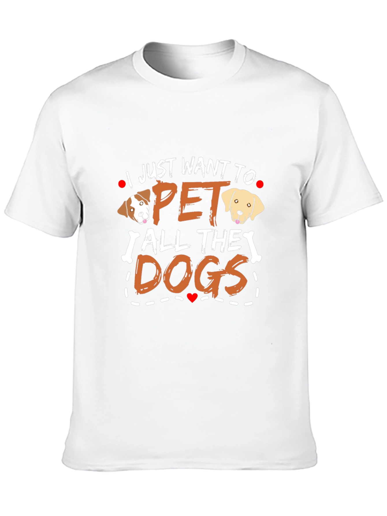 I Just Want to Pet All the Dogs T-Shirt
