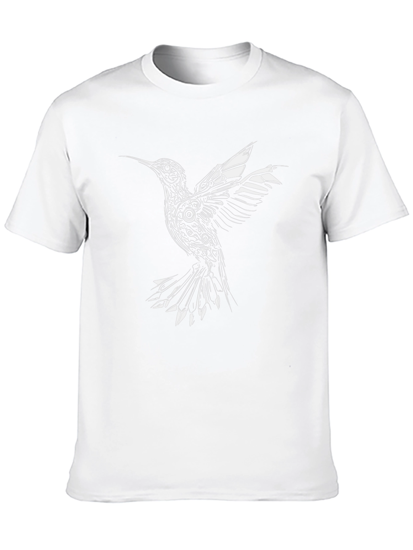 Hummingbird Graphic Print T-Shirt