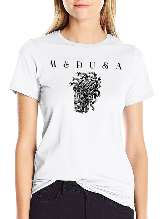 Medusa Graphic Black T-Shirt