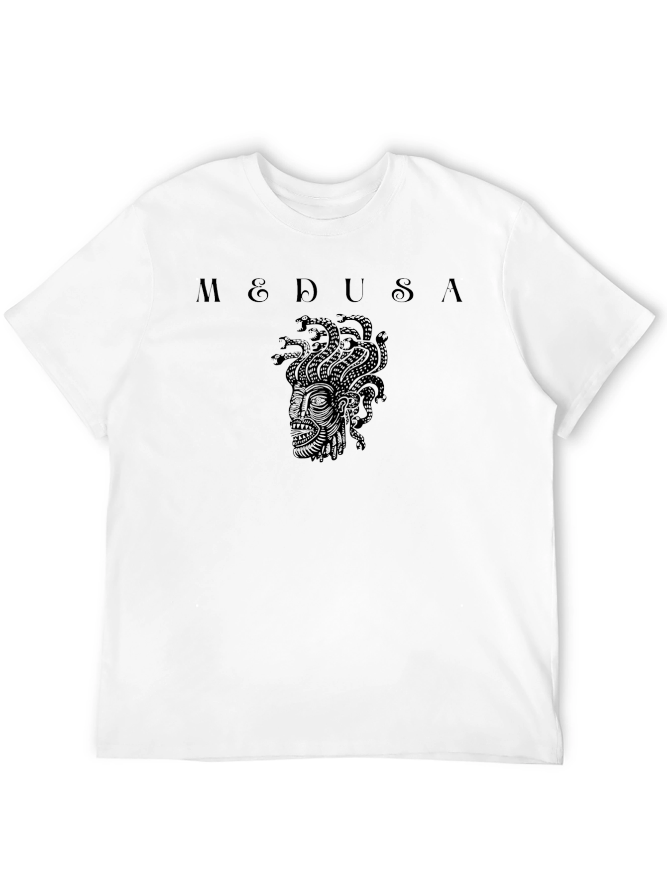 Medusa Graphic Black T-Shirt