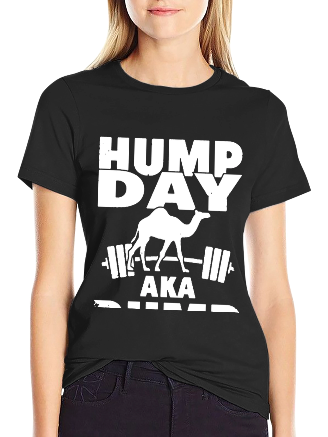 Hump Day Camel Weightlifting T-Shirt