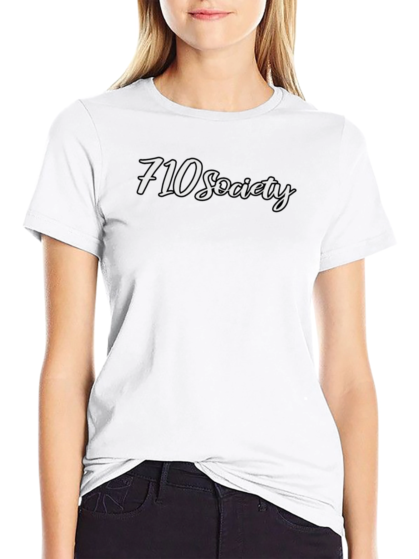 710 Society Graphic Tee - Modern Casual Style
