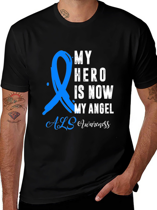 ALS Awareness T-Shirt: My Hero My Angel