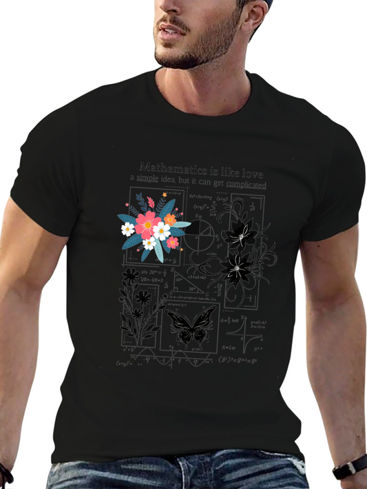 Mathematics is Like Love Graphic Tee