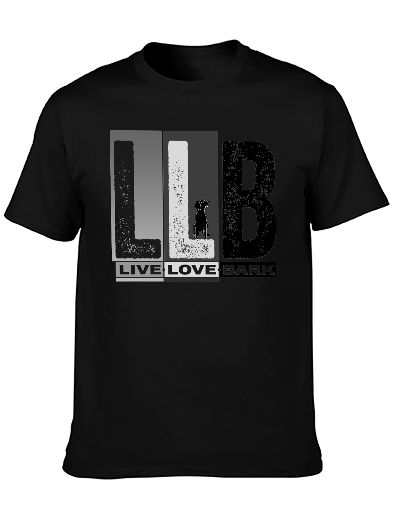 Live Love Bark T-Shirt - Dog Lover Tee