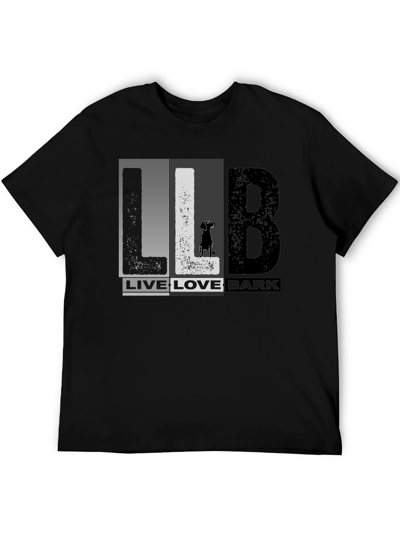 Live Love Bark T-Shirt - Dog Lover Tee