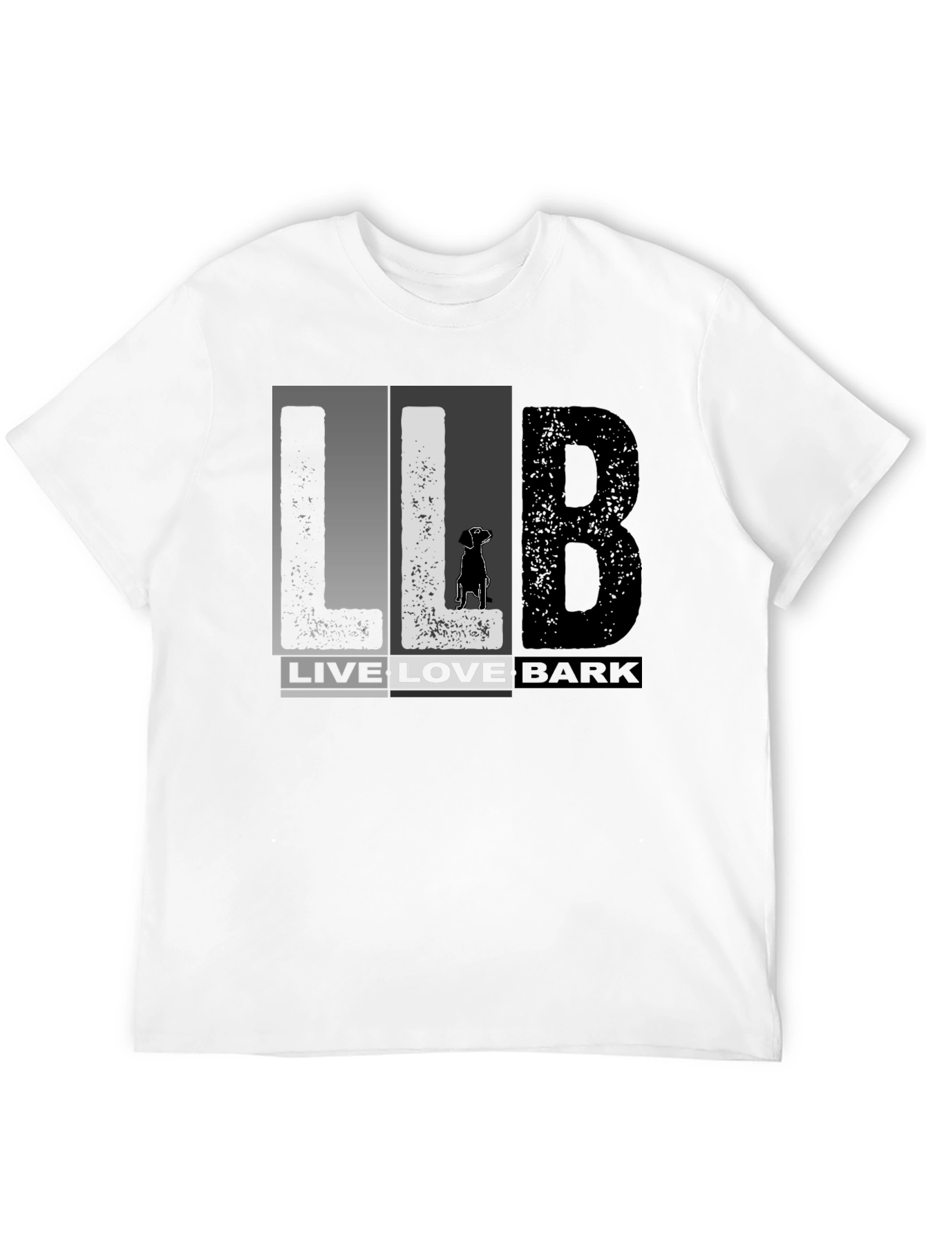 Live Love Bark T-Shirt - Dog Lover Tee