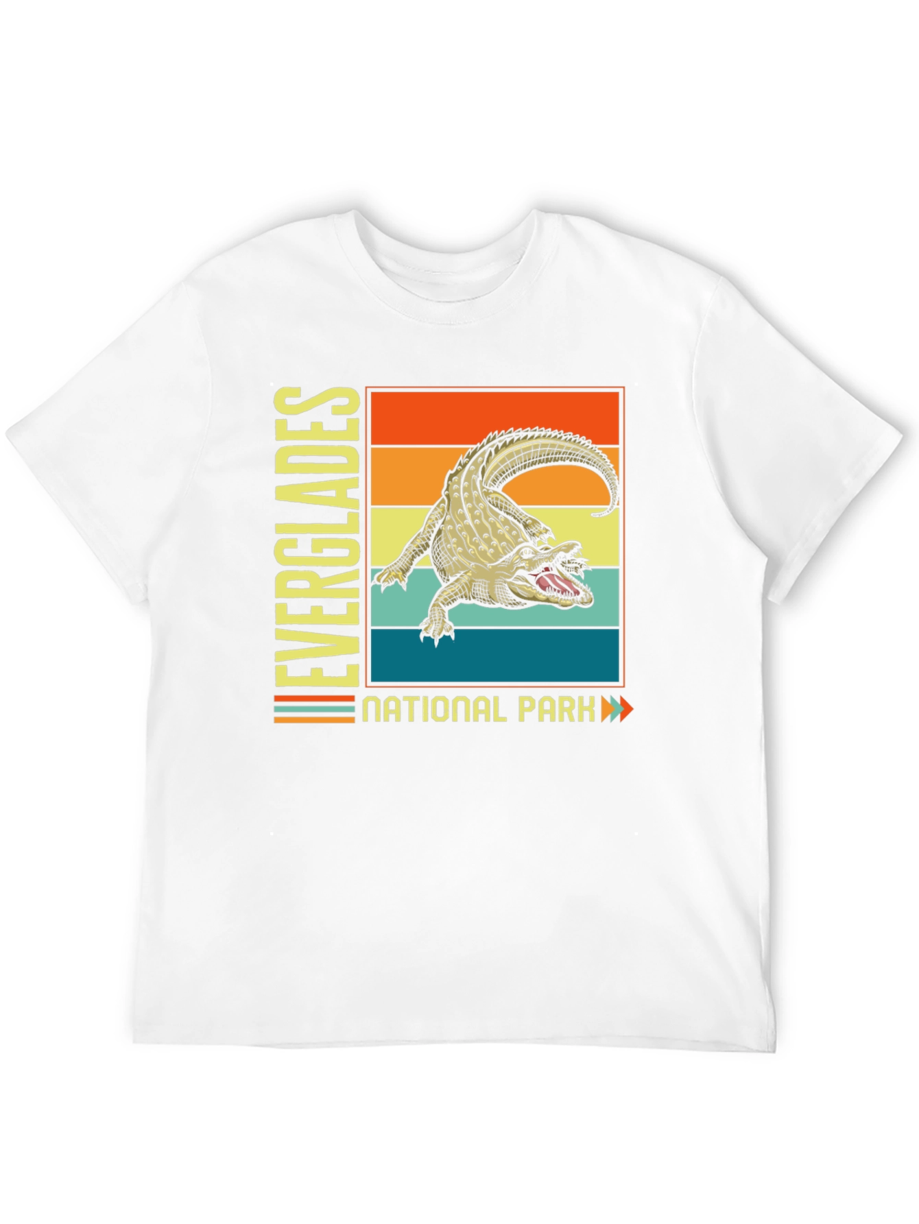 Everglades National Park Alligator Graphic T-Shirt