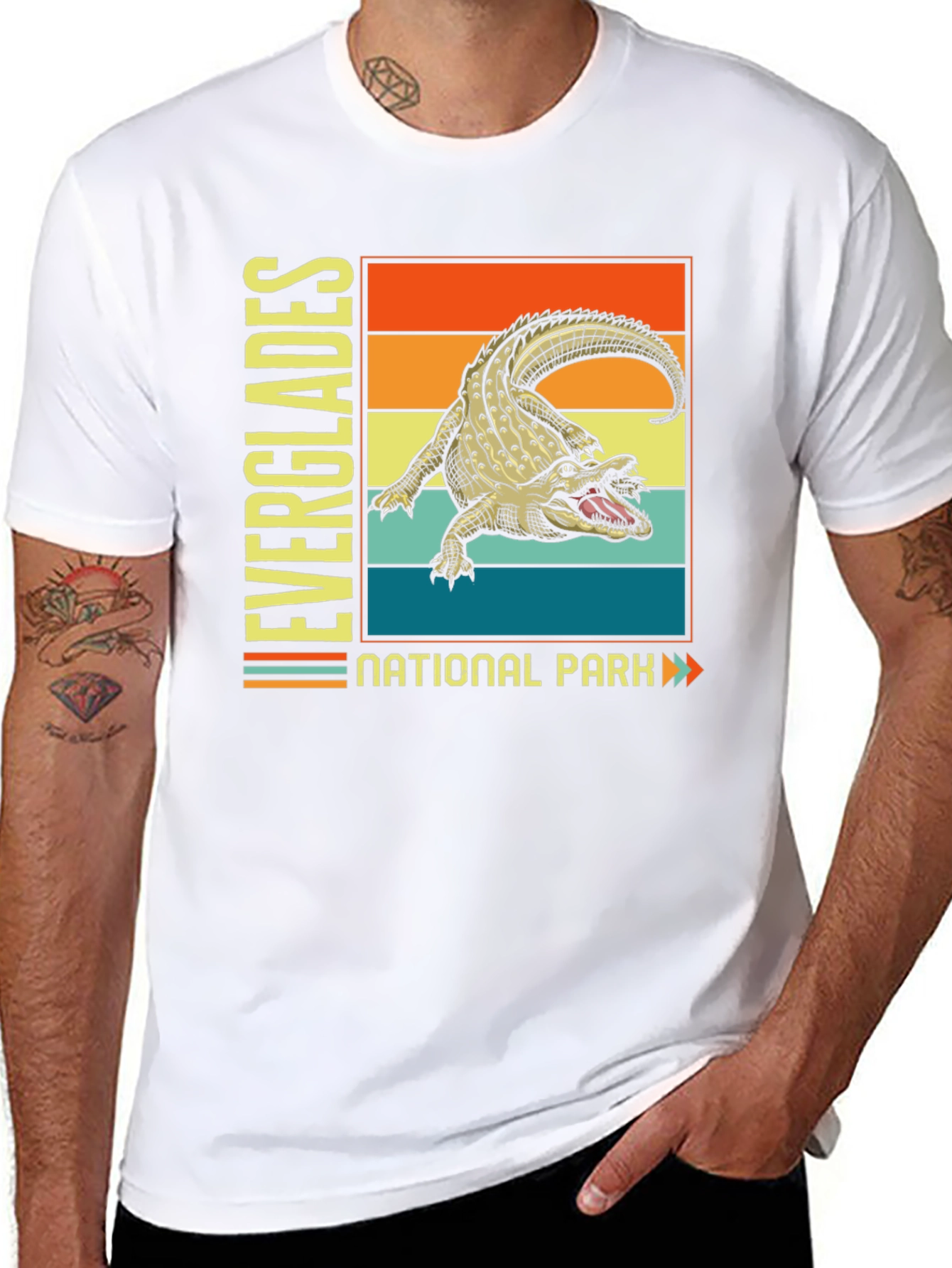 Everglades National Park Alligator Graphic T-Shirt