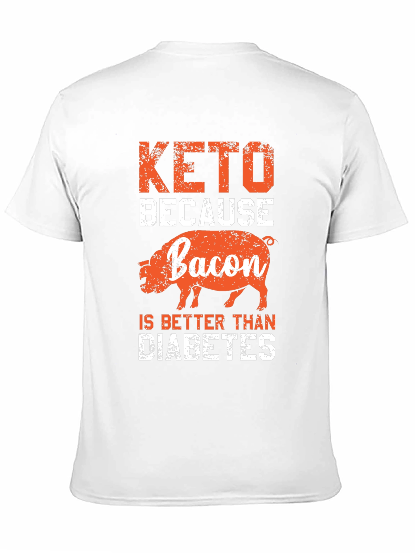 Keto Bacon T-Shirt - Better Than Diabetes Tee