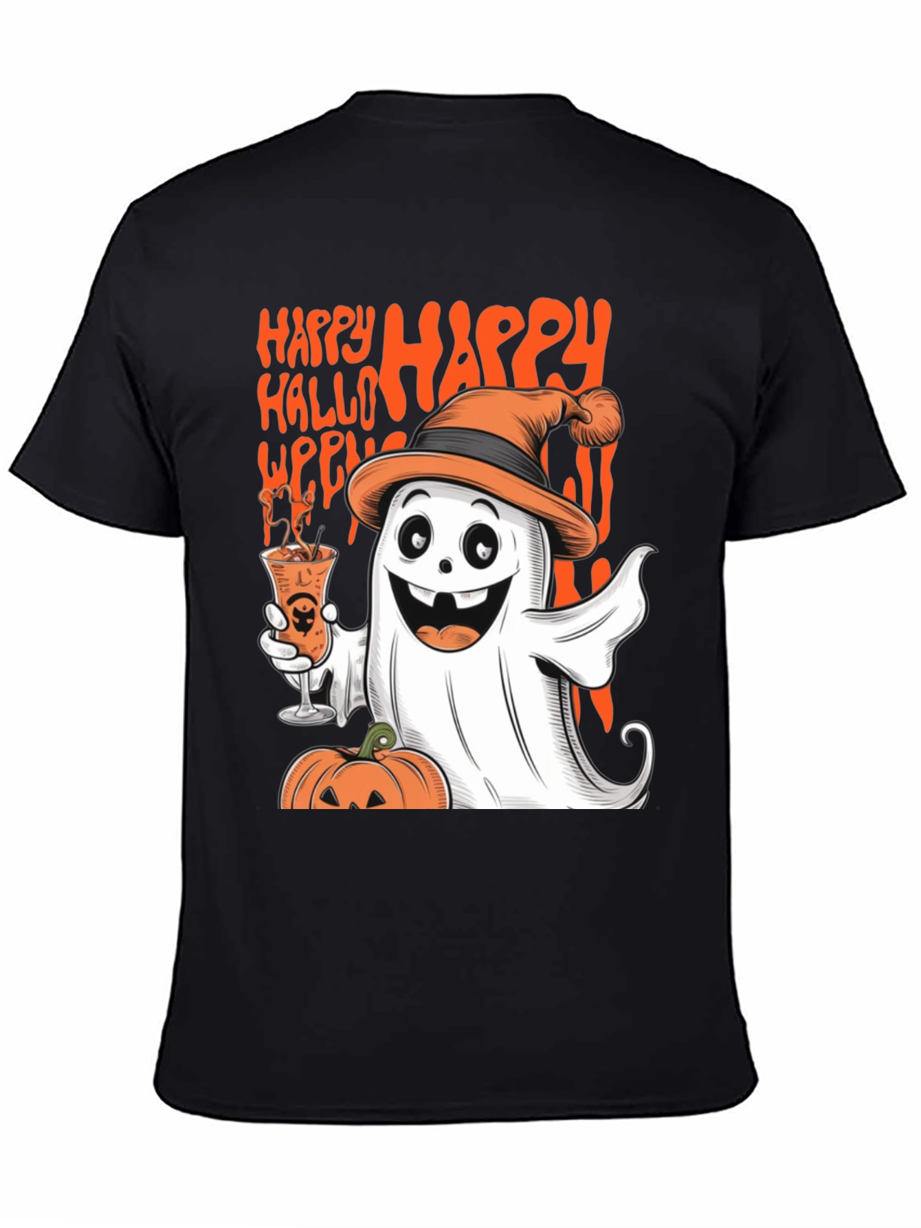 Happy Halloween Ghost T-Shirt