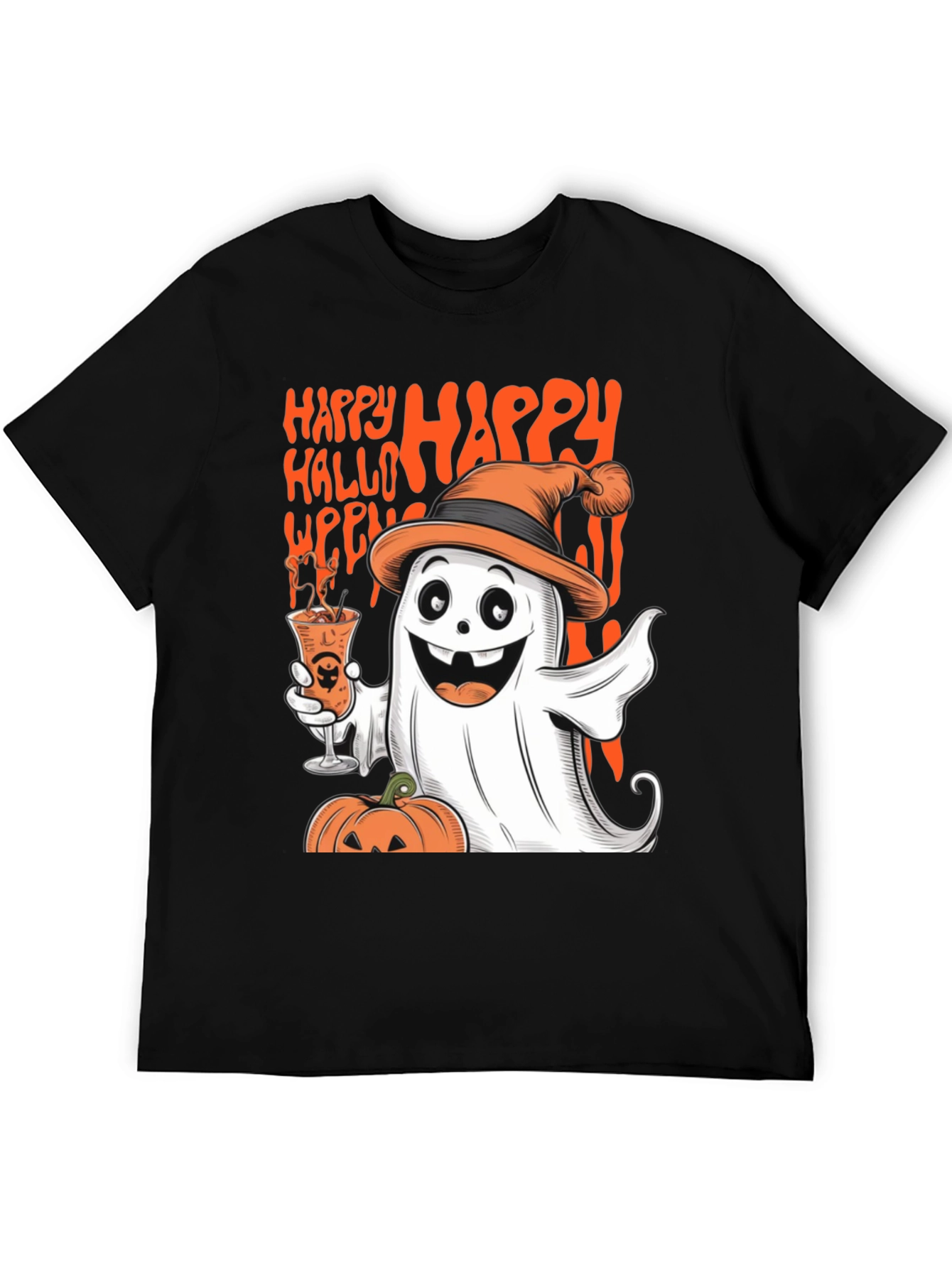 Happy Halloween Ghost T-Shirt