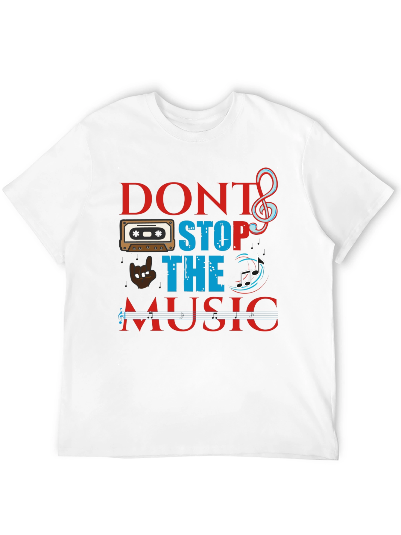 Dont Stop The Music Graphic Tee