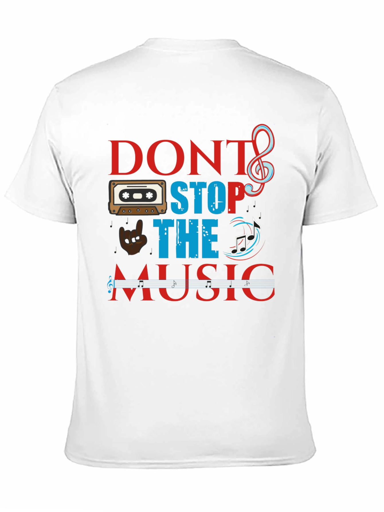 Dont Stop The Music Graphic Tee