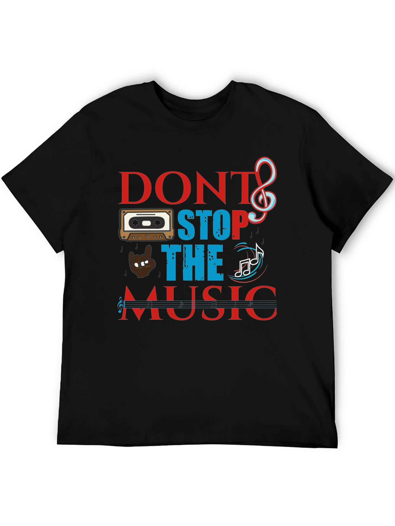 Dont Stop The Music Graphic Tee