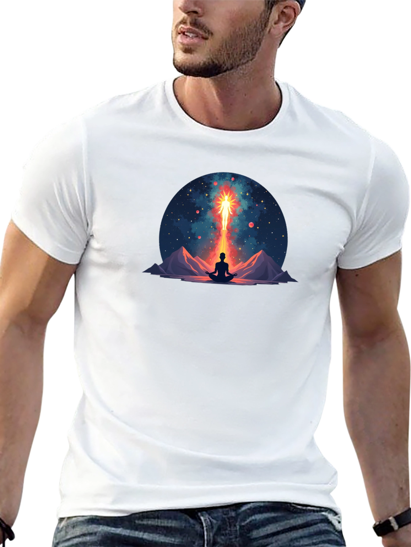 Meditative Galaxy Tee