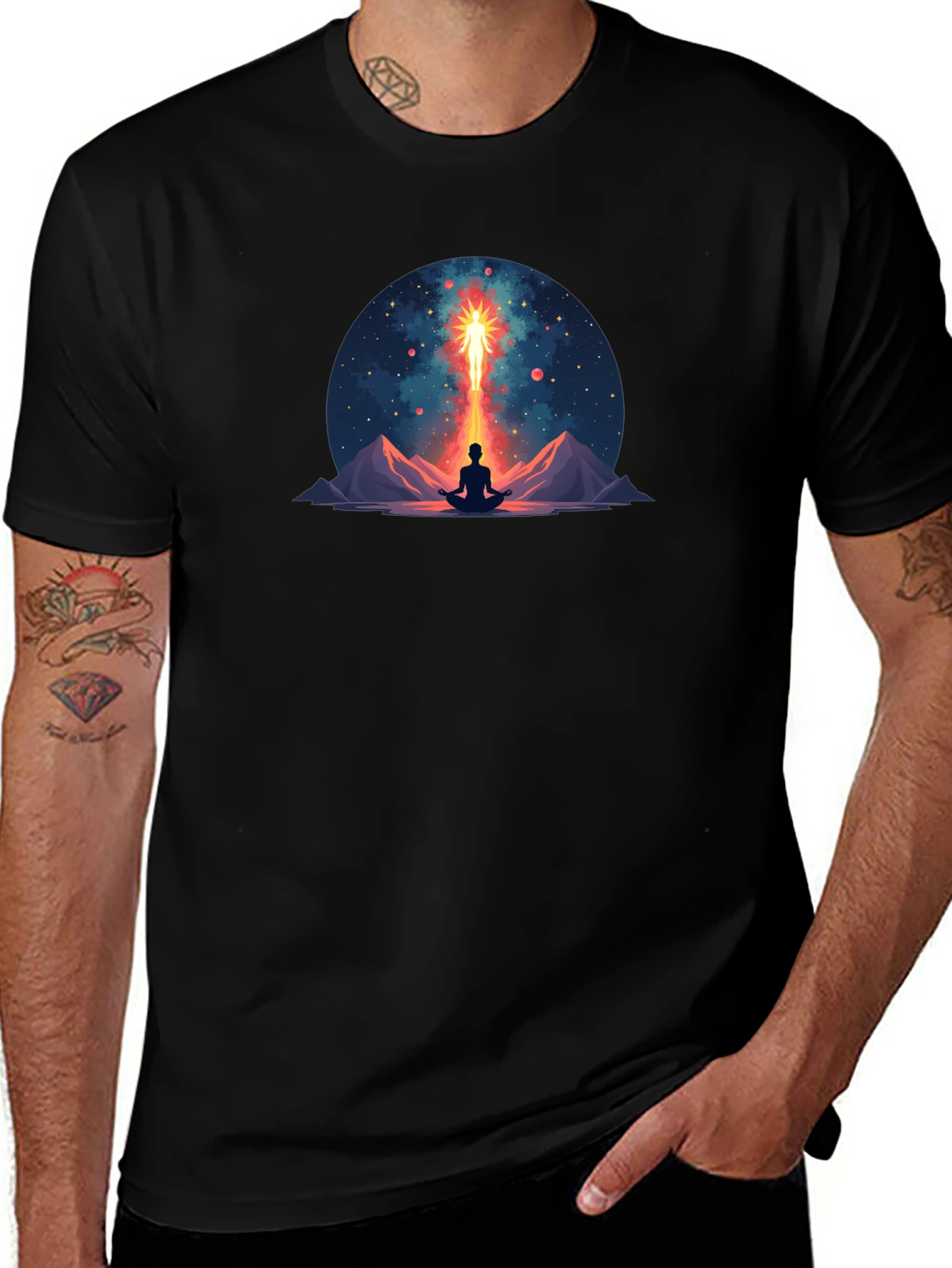 Meditative Galaxy Tee