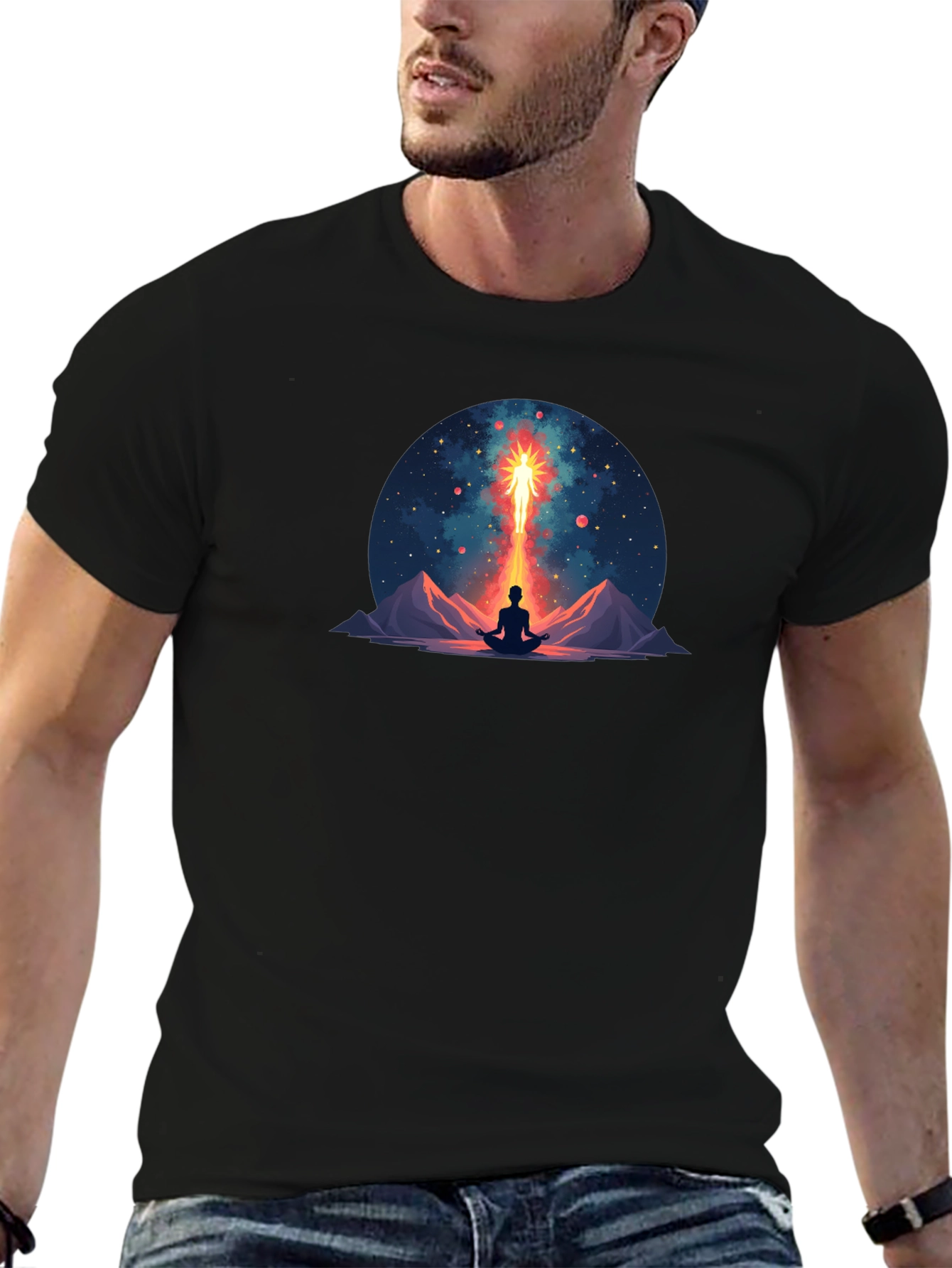 Meditative Galaxy Tee