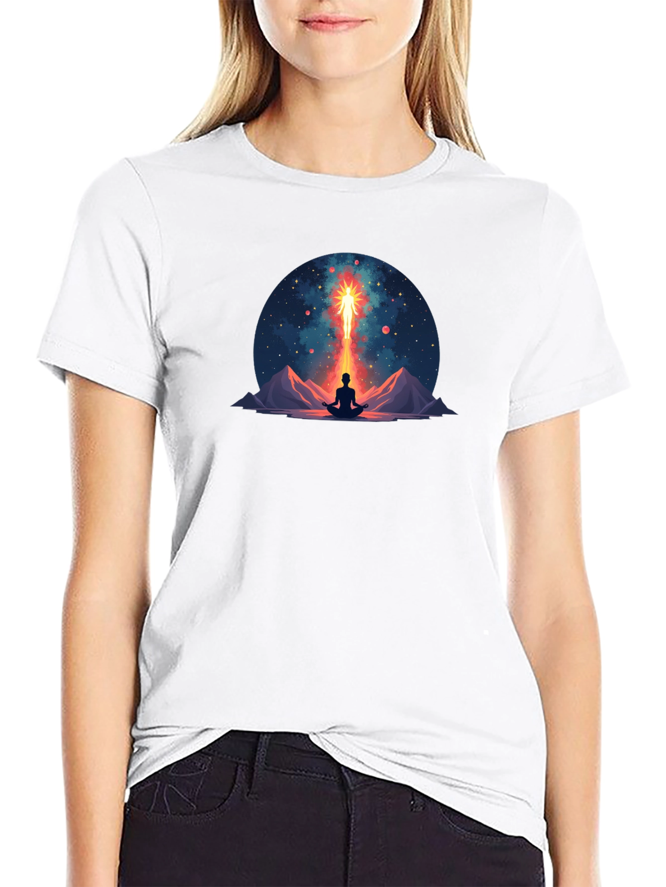 Meditative Galaxy Tee