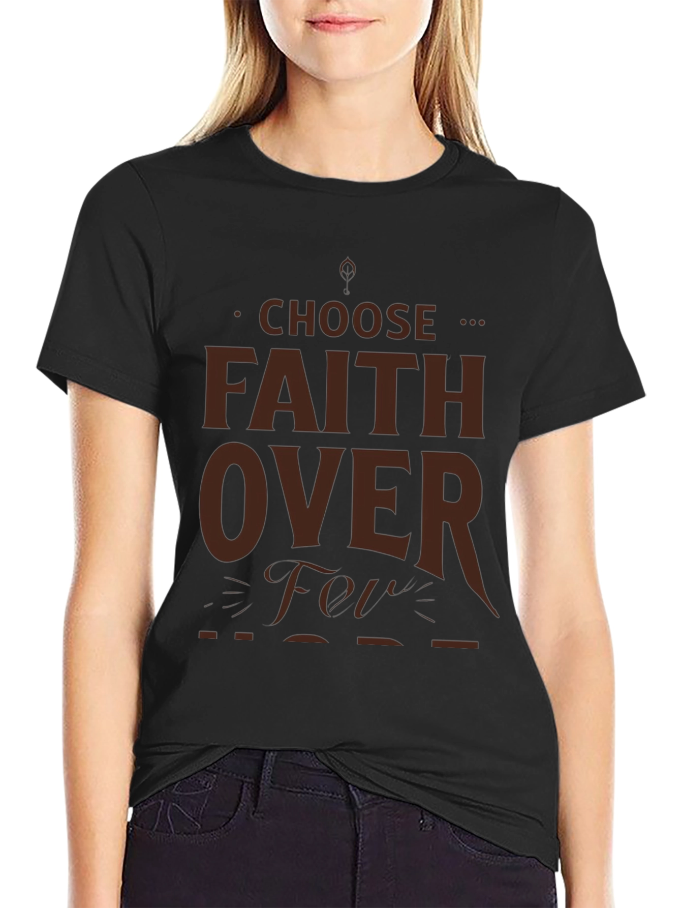 Faith Over Fear Christian T-Shirt