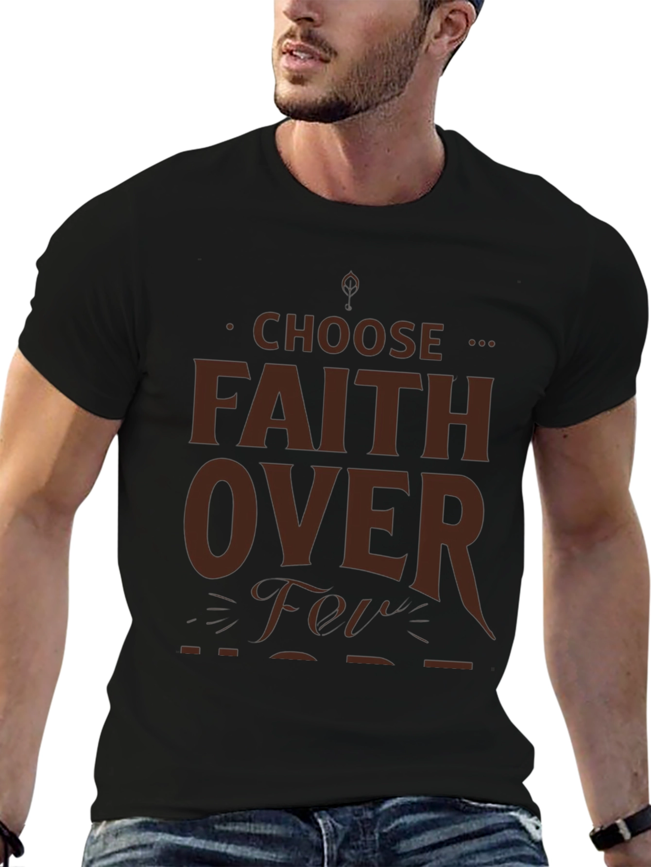 Faith Over Fear Christian T-Shirt