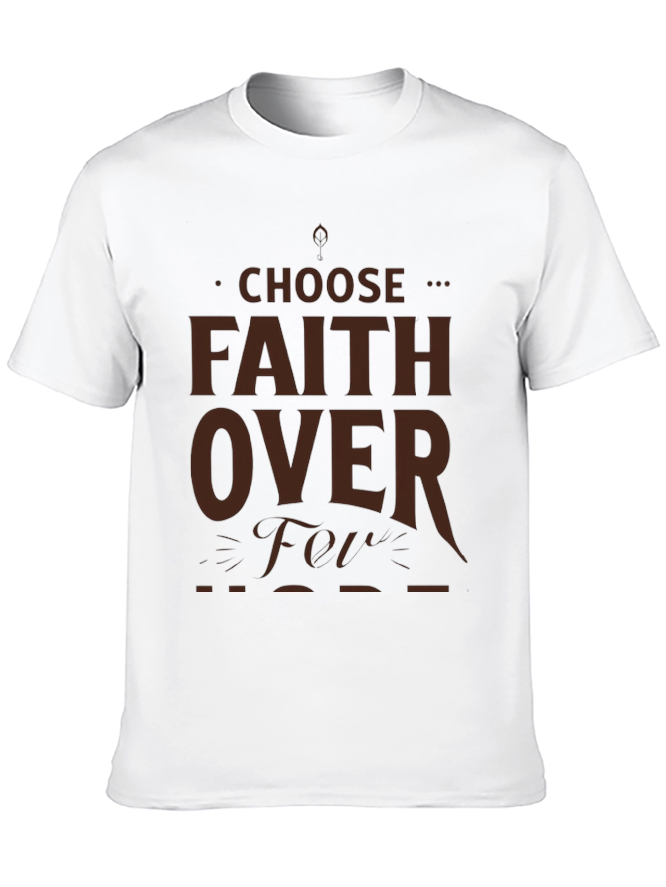 Faith Over Fear Christian T-Shirt