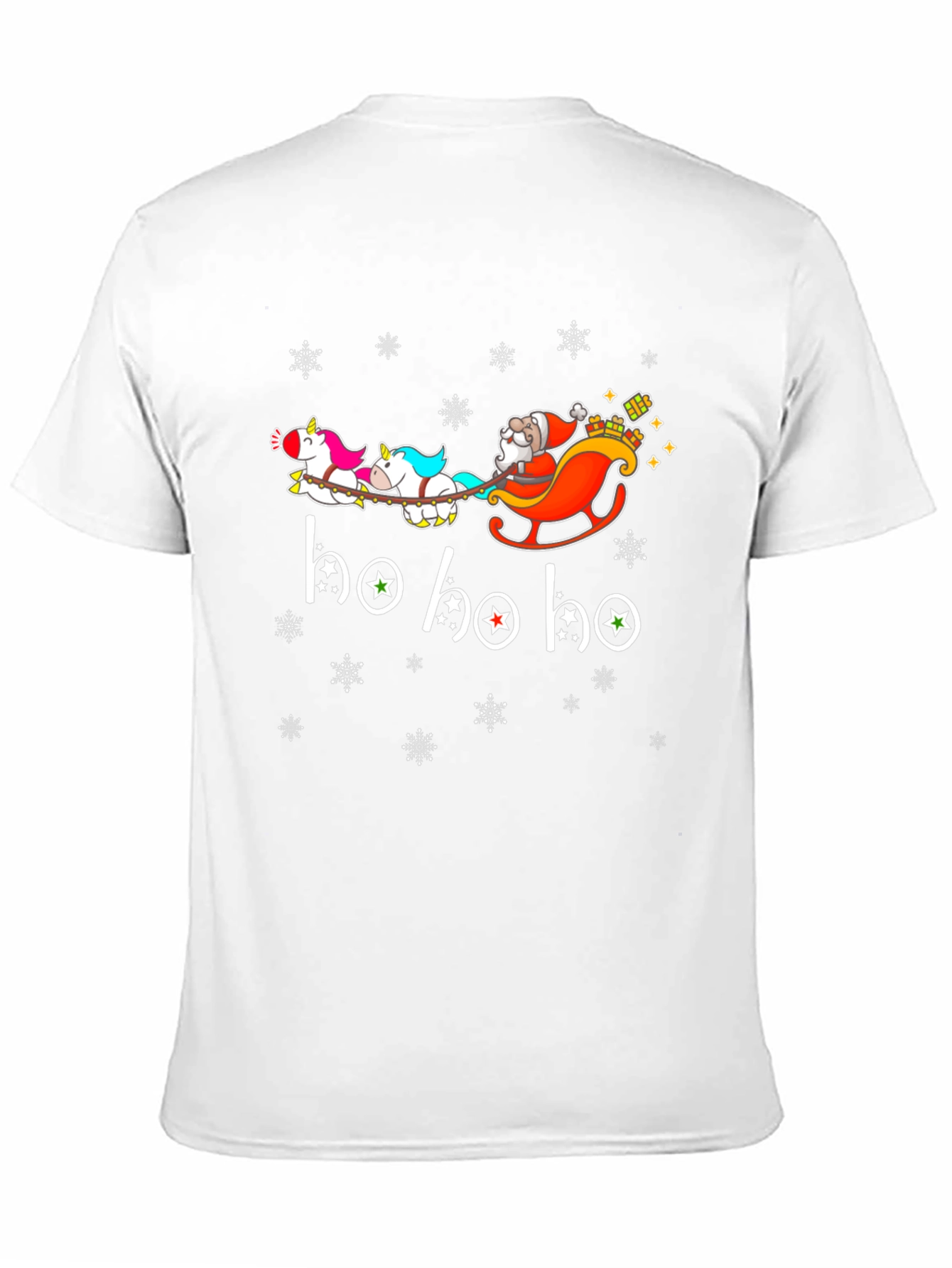 Santa Unicorn Christmas T-Shirt