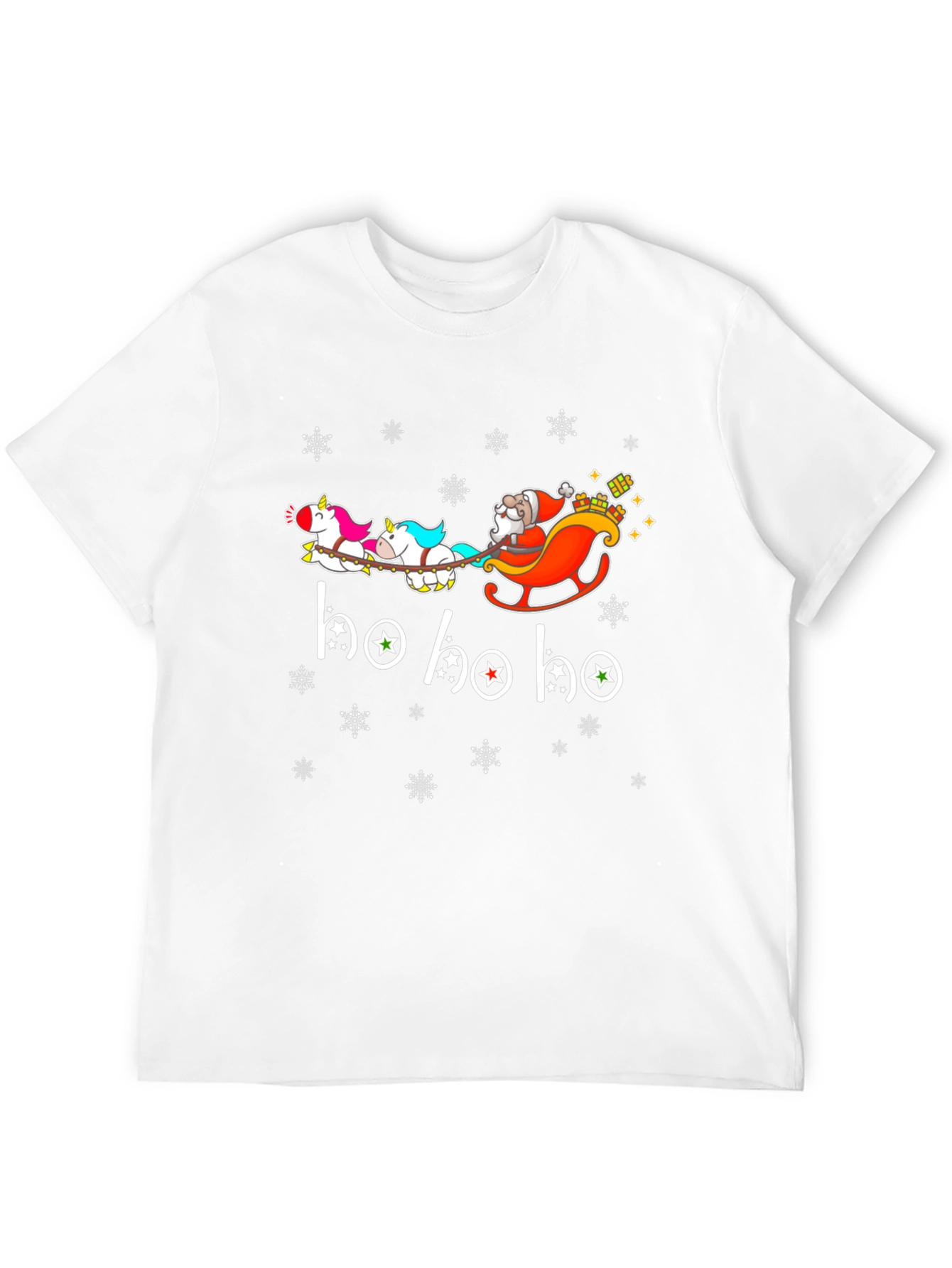 Santa Unicorn Christmas T-Shirt