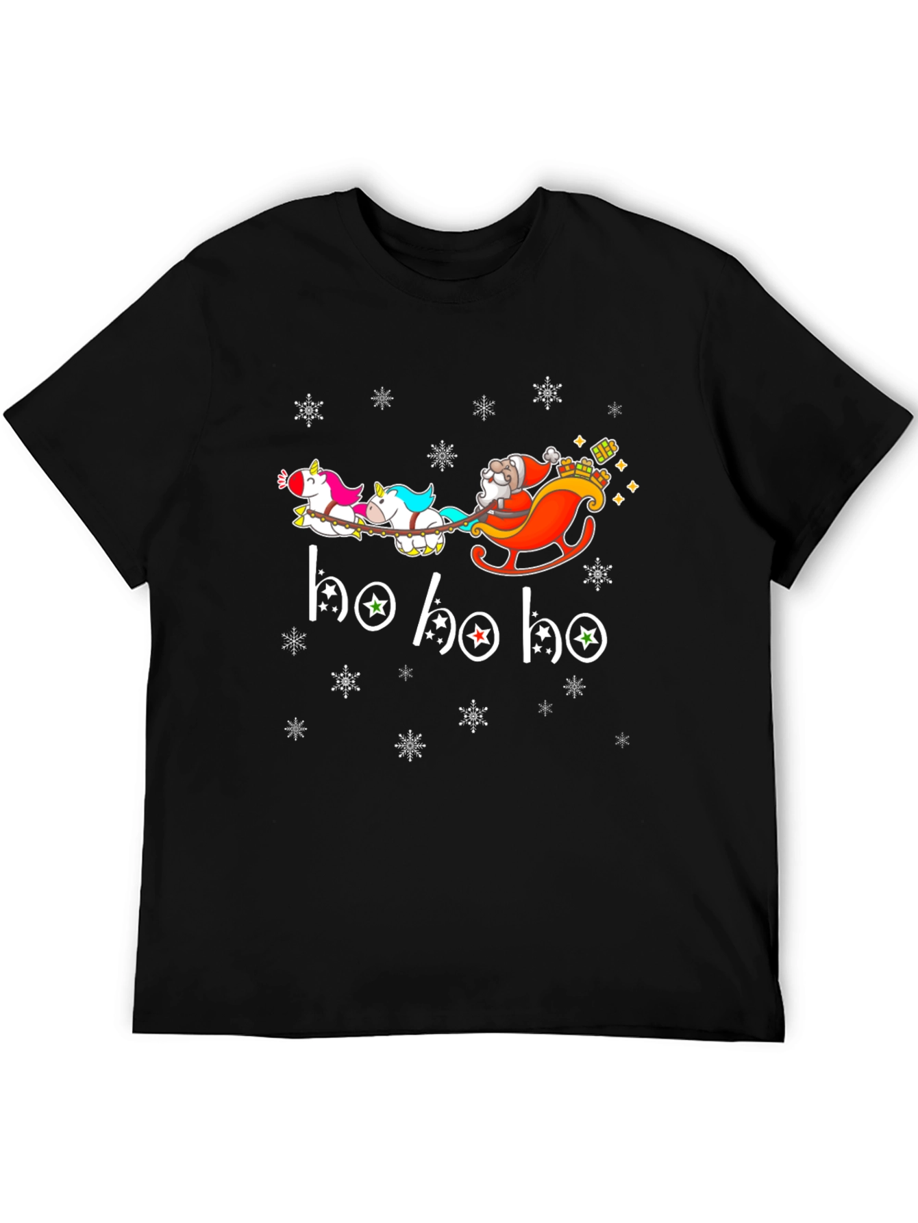 Santa Unicorn Christmas T-Shirt