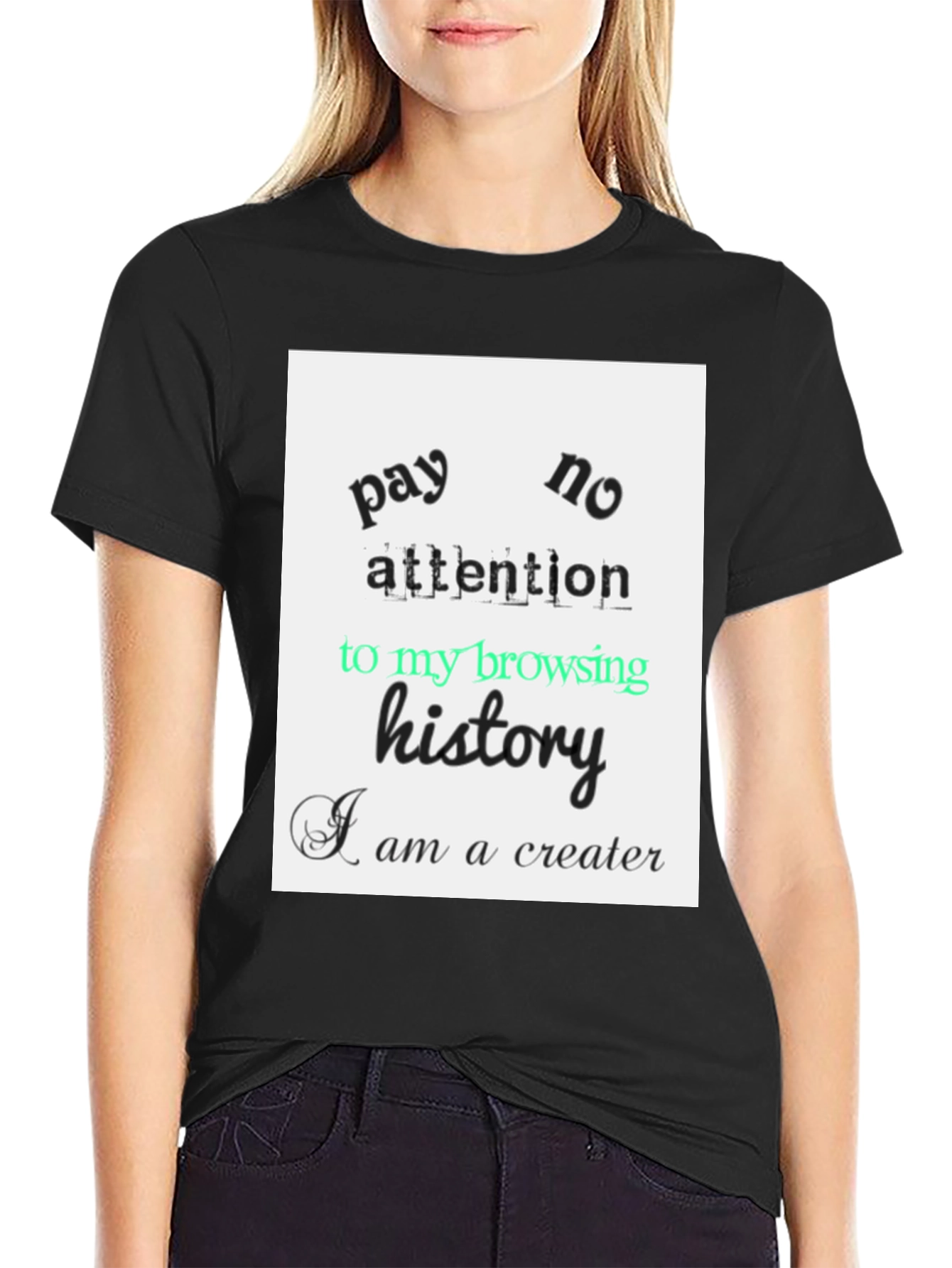 Pay No Attention T-Shirt Funny Creator Tee