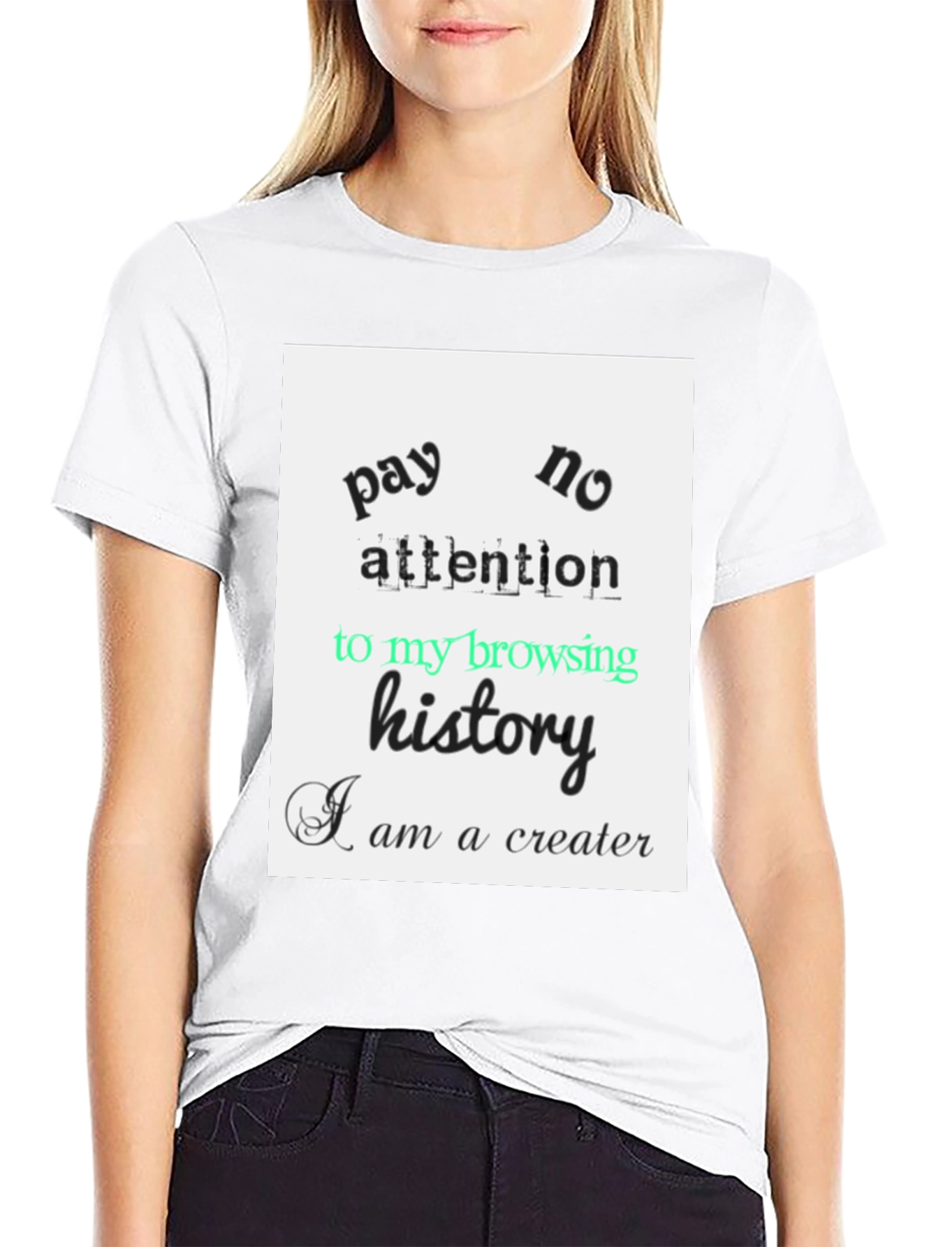 Pay No Attention T-Shirt Funny Creator Tee